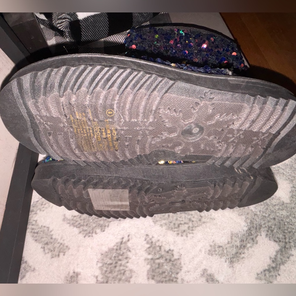 NWOT BLACK BLING BOOTS - Picture 9 of 9